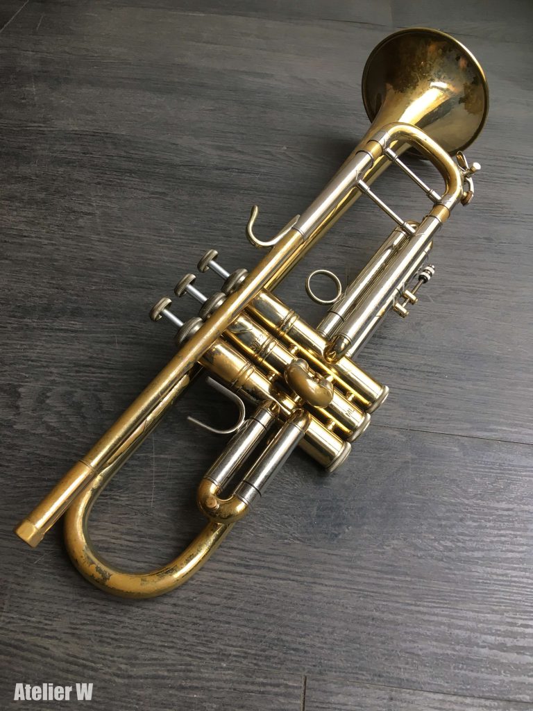 B&S 3117 4 pistons trompette Mib/Ré - AJ Atelier des Cuivres